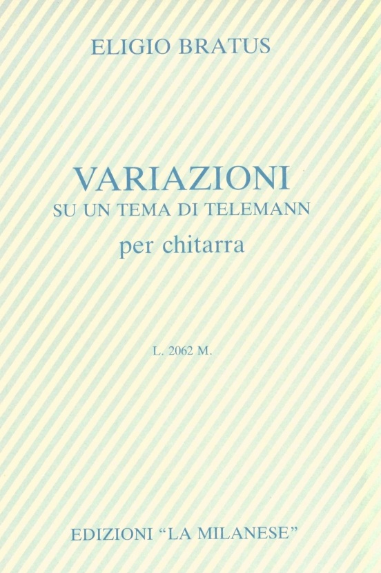 Variazioni su un tema di Telemann per chitarra